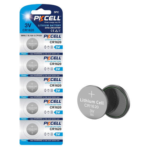 Batterie lithium-dioxyde de manganèse - 1620 - Shenzhen PKCELL Battery Co. Ltd - CR / 3 V / pour applications médicales