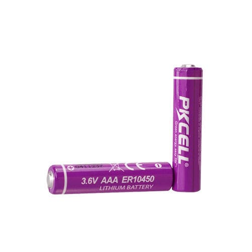 Batterie lithium-chlorure de thionyle - ER10450 - Shenzhen PKCELL Battery Co. Ltd - type AAA / 3 V / professionnelle