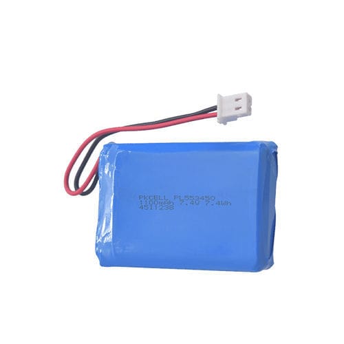 Pile rechargeable lithium-polymère - PL553450 - Shenzhen PKCELL Battery Co. Ltd - rectangulaire / CE / UN 38.3