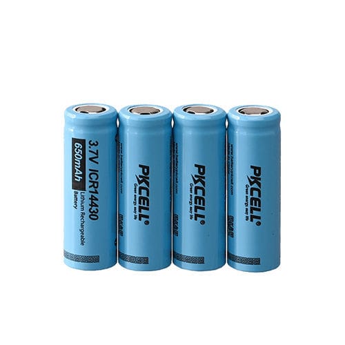 Pile rechargeable Li-ion - ICR14430 - Shenzhen PKCELL Battery Co. Ltd - cylindrique / 3 V / industrielle