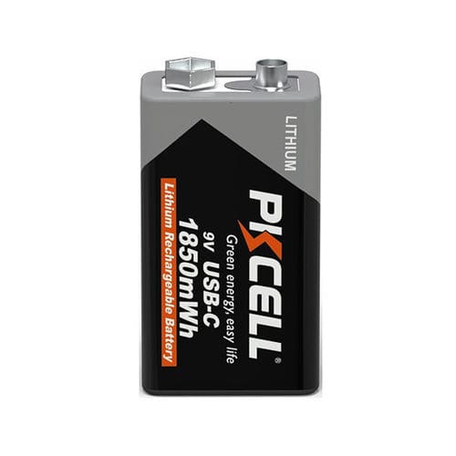 Pile rechargeable lithium - Shenzhen PKCELL Battery Co. Ltd - prismatique / 9 V / professionnelle