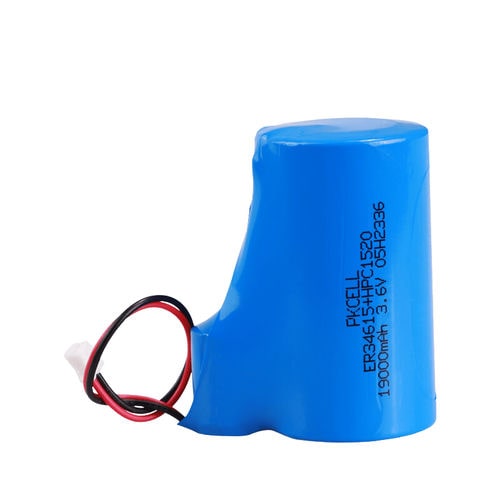 Batterie lithium-chlorure de thionyle - ER34615+HPC1520 - Shenzhen PKCELL Battery Co. Ltd - cylindrique / 3 V / industrielle