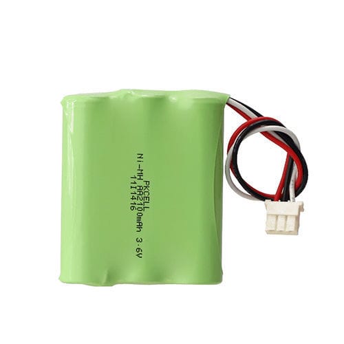Batterie Ni-MH -  3.6V Ni-MH Battery Pack - Shenzhen PKCELL Battery Co. Ltd - sur mesure / 3 V / CE
