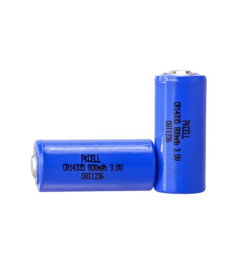 Batterie lithium-dioxyde de manganèse - 14335 - Shenzhen PKCELL Battery Co. Ltd - cylindrique / CR / 3 V