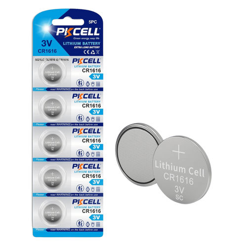 Batterie lithium-dioxyde de manganèse - 1616 - Shenzhen PKCELL Battery Co. Ltd - ronde / CR / 3 V