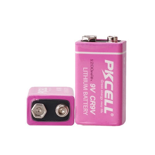 Batterie lithium-dioxyde de manganèse -  CR9V - Shenzhen PKCELL Battery Co. Ltd - prismatique / CR / 9 V
