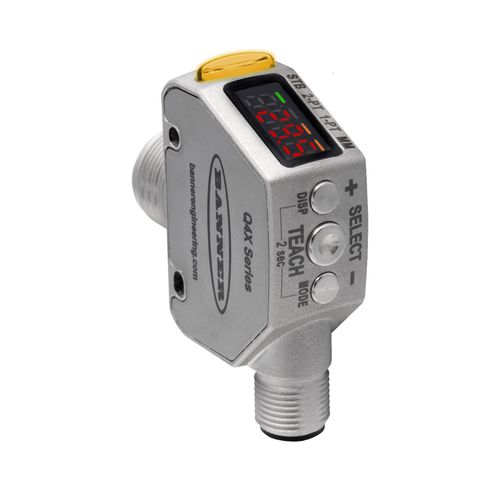 Capteur de distance laser - Q4X SERIES - BANNER ENGINEERING CORP. - analogique / numérique / IP67