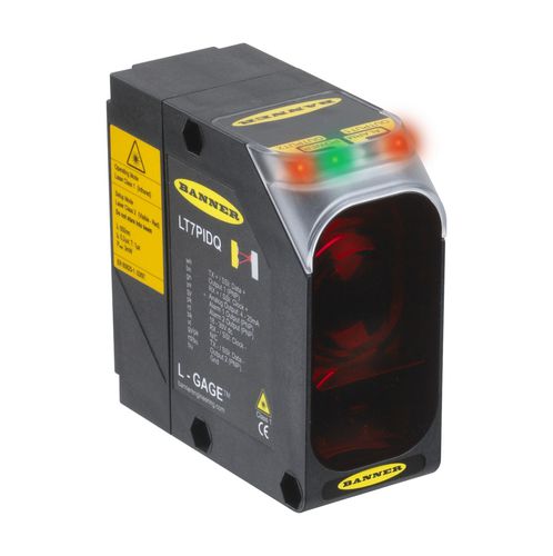 Capteur de distance laser à mesure du temps de vol - LT7 SERIES - BANNER ENGINEERING CORP. - analogique / numérique / IP67