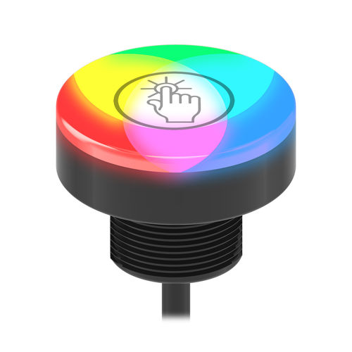 Interrupteur tactile -  K50 PRO TOUCH SERIES - BANNER ENGINEERING CORP. - durci / IP67 / IP69K