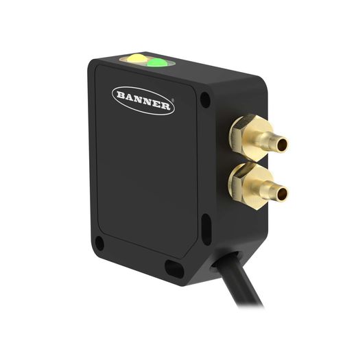 Capteur de pression différentielle - QM42 - BANNER ENGINEERING CORP. - RS-485 / Modbus / pour air