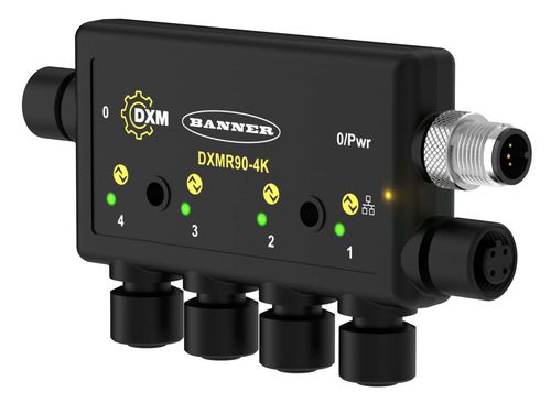 Module maître IO-Link - DXMR90 series - BANNER ENGINEERING CORP. - analogique / Ethernet / Modbus TCP