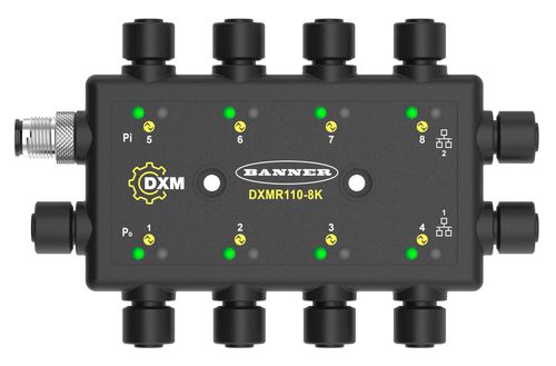 Module maître EtherNet/IP - DXMR110 - BANNER ENGINEERING CORP. - analogique / Modbus TCP / IO-Link