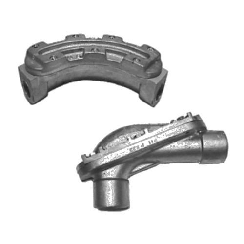 Raccord hydraulique - LBH, EKC, LBHF, LBHS - KROMA MEC SRL - pneumatique / à visser / coudé