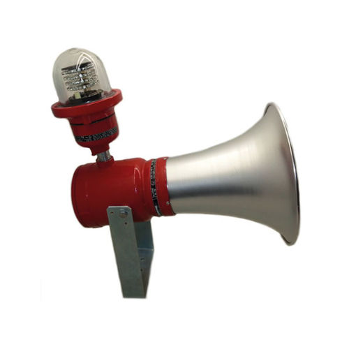 Diffuseur sonore avec feu à LED - APD/LED 10W - KROMA MEC SRL - avec feu à éclats / avec feu tournant / à cornet