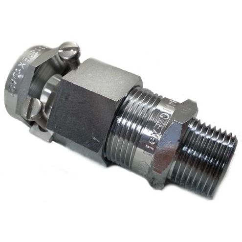 Presse-étoupe en laiton nickelé - PAA, PAPA series - KROMA MEC SRL - en acier inoxydable / en laiton / en aluminium