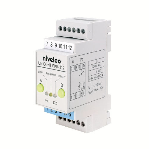 Amplificateur pour transducteur - UNICONT PKK - NIVELCO Process Control Co. - de signal / de commutation / programmable