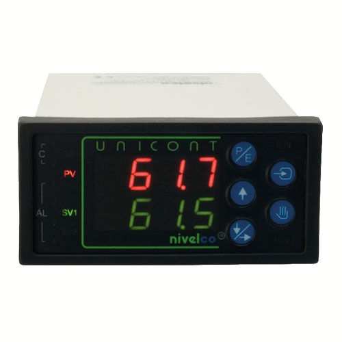 Indicateur contrôleur de température - UNICONT PMM-300 - NIVELCO Process Control Co. - avec afficheur LED / à 4 chiffres / pour montage sur panneau