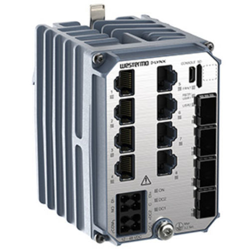 Commutateur Ethernet administrable - Lynx 5612-E-F4G-T8G-LV - Westermo - 12 ports / de niveau 2 / gigabit