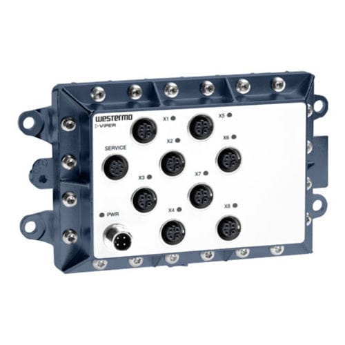Commutateur Ethernet non administrable - Viper-008 - Westermo - 8 ports / standard / intégré