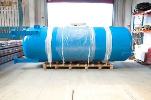 Récipient d'azote - RAL5015 - BAGLIONI - pour air comprimé / en acier au carbone