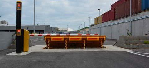 Borne escamotable pneumatique - A-120 - EL-GO TEAM security systems - road-blocker