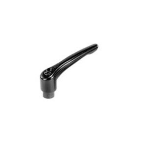 Poignée indexable - 405 series - Jergens, Inc. - pour porte / de tirage / en acier