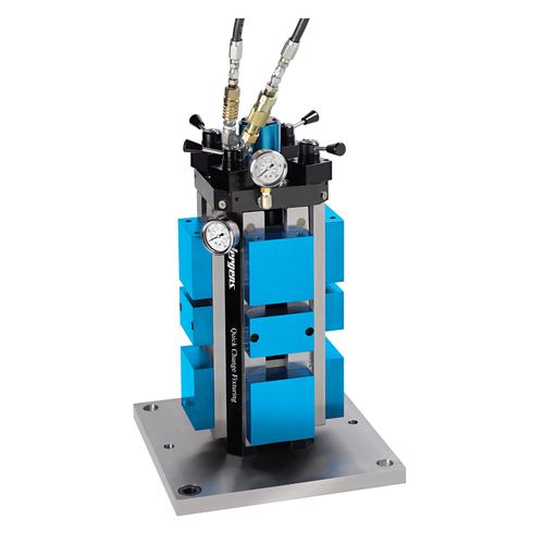 Étau pour machine-outil - 694 series - Jergens, Inc. - hydraulique / 4 faces / à vis
