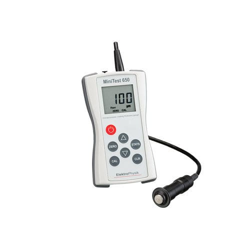 Mesureur d'épaisseur portable - MiniTest 650 series - ElektroPhysik Dr. Steingroever GmbH & Co. KG - de revêtement / à courant de Foucault / à induction magnétique