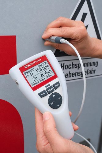 Mesureur d'épaisseur de film sec - MiniTest 735 - ElektroPhysik Dr. Steingroever GmbH & Co. KG - en acier / de revêtement / de peinture