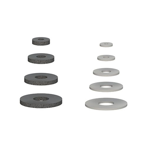 Rondelle ronde - VG.FOAM series - GIMATIC - en silicone / en EPDM