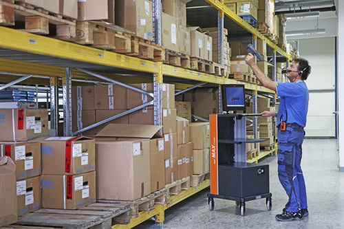 Poste de travail informatique - MAX Mobile  - ACD Elektronik GmbH - ergonomique / modulaire / mobile