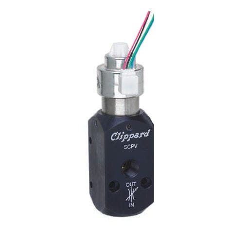 Électrovanne à pointeau - SCPV Series  - Clippard - à commande directe / 2 voies / NF
