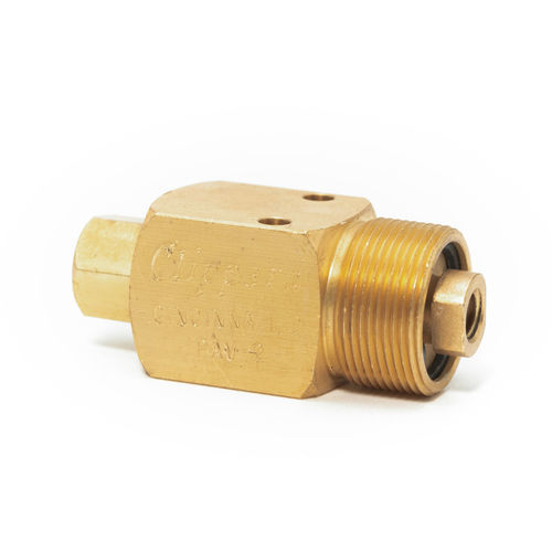 Vanne à clapet - PAV series - Clippard - à commande pneumatique / pilote / pour l'eau