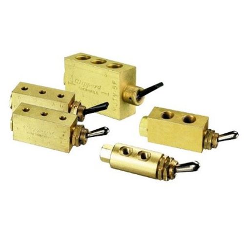 Vanne à bascule - Toggle Valves – M(J)TV Series  - Clippard - à clapet / pour l'eau / pour huile