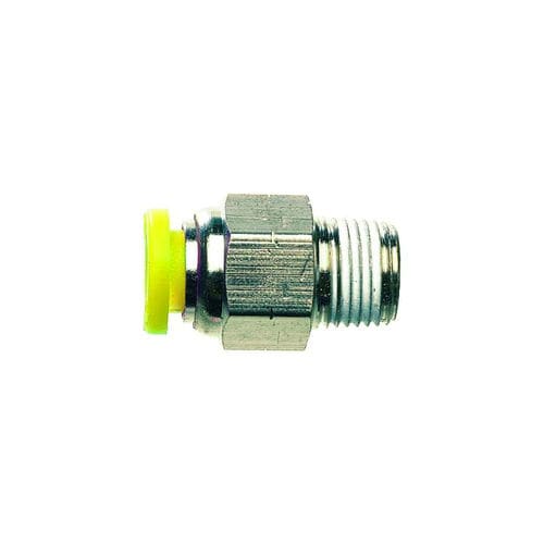 Raccord pneumatique - PQ-MC04M5-BLK - Clippard - à visser / push-in / compact
