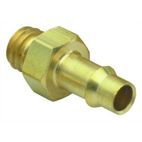 Raccord pneumatique - 11752-4-PKG - Clippard - cannelé / en métal / mâle