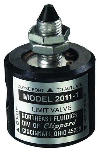 Vanne de blocage - 2011-1 - Clippard - filetée / pour flexible / 3 voies