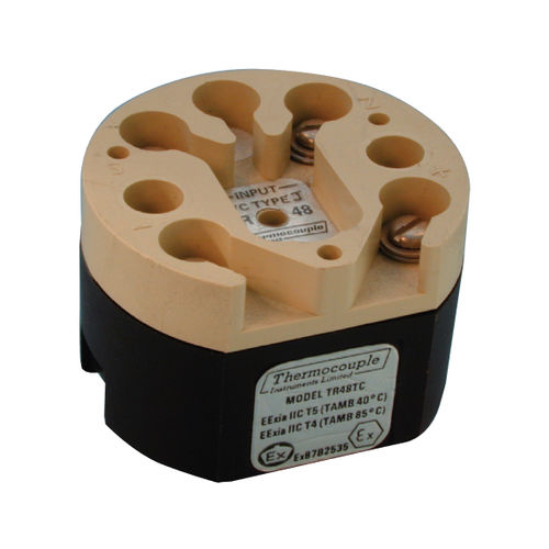 Transmetteur de température en tête de sonde - TR series - British Rototherm Co. Ltd - sur rail DIN / RTD / thermocouple