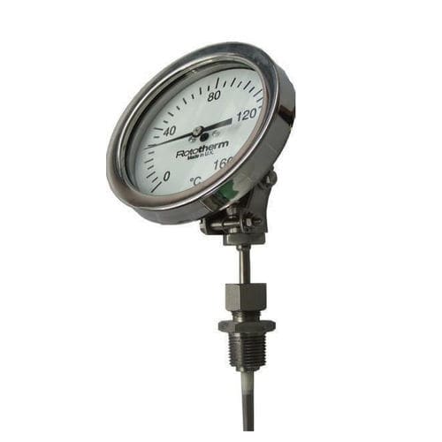 Thermomètre bimétallique - BH3 series - British Rototherm Co. Ltd - à cadran / °C / IP65
