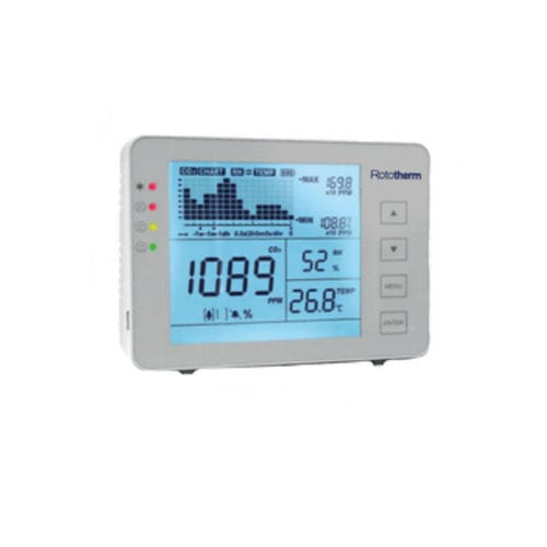 Moniteur de qualité de l'air CO2 - AM60 - British Rototherm Co. Ltd - intérieur / température / humidité relative