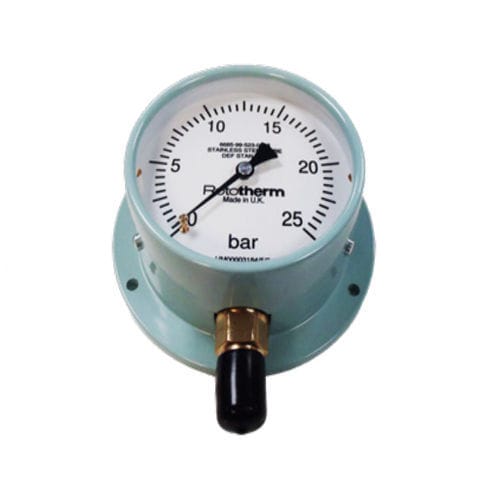 Manomètre à cadran - SPGA series - British Rototherm Co. Ltd - fileté / NPT 1/4 / NPT 1/2