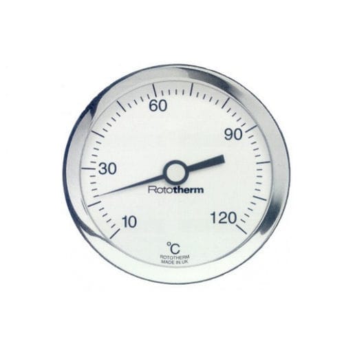 Thermomètre bimétallique - BL3 series - British Rototherm Co. Ltd - à cadran / °C / compact