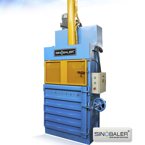 Presse à balles pour bouteilles - SVBB2-x00 series - SINOSPECT INDUSTRIAL CO.,LTD - verticale / à chargement frontal / compacte