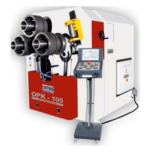 Cintreuse hydraulique - OPK - 105 - OSTAS MACHINERY - de tubes / de profilés / à 3 galets moteurs