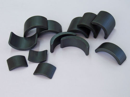 Aimant permanent en ferrite fritté - Y, C series - NINGBO SOUWEST MAGNETECH DEVELOPMENT CO.,LTD - en forme de segment