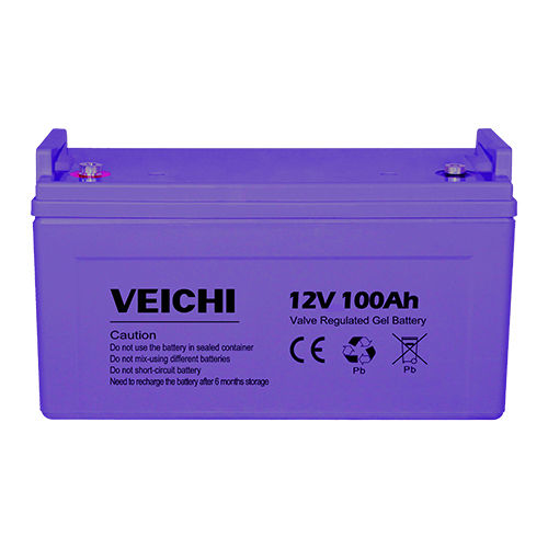 Batterie plomb-acide - SIB-100AH-12-GE - SUZHOU VEICHI Electric Co., Ltd. - rectangulaire / 12 V / solaire