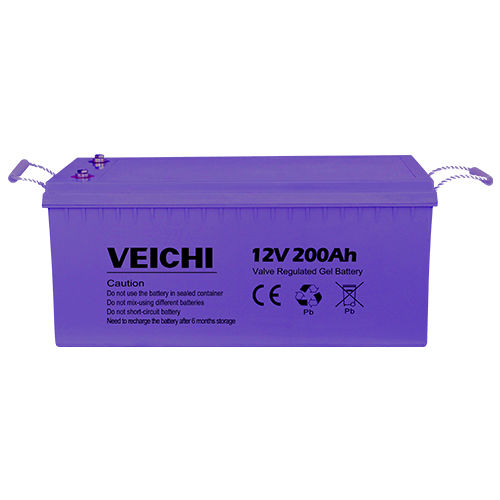 Batterie plomb-acide - SIB-200AH-12-GE - SUZHOU VEICHI Electric Co., Ltd. - rectangulaire / 12 V / solaire