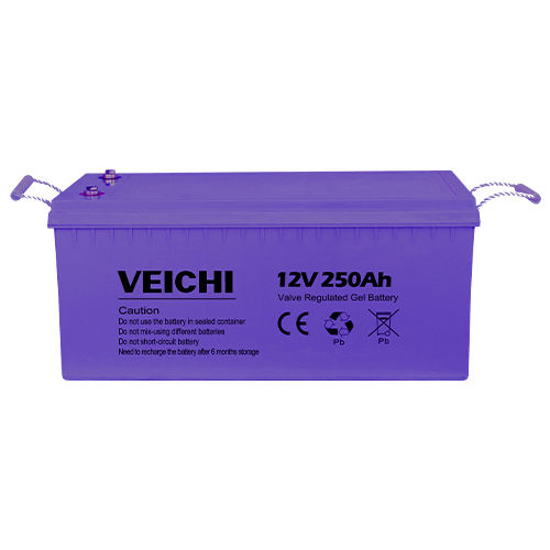 Batterie plomb-acide - SIB-250AH-12-GE - SUZHOU VEICHI Electric Co., Ltd. - rectangulaire / 12 V / solaire