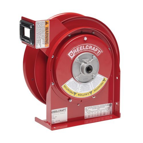 Enrouleur de câbles - L 4500 - Reelcraft Industries, Inc. - à rappel automatique / sur étrier / en acier