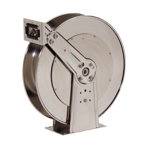 Enrouleur de tuyau - 81000 OMS-S - Reelcraft Industries, Inc. - à rappel automatique / pour huile / sur étrier